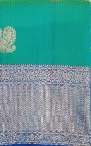 ARNI SILK HALF FINE ZARI SAREE WITH BLOUSE