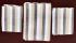 BEDSHEET STRIPE 72X100 2 PILLOW COVER
