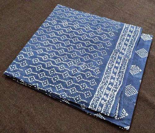 PL COTTON SAREES WITH WAX DOT PRINT DESIGNS