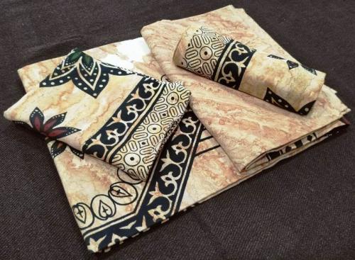 BEDSHEET MEERUT PRINTED 72X100 2 PILLOW COVER