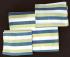 BEDSHEET STRIPE 90X108 2 PILLOW COVER