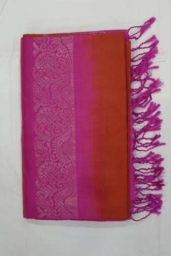 SOFT SILK SAREE WITH BLOUSE