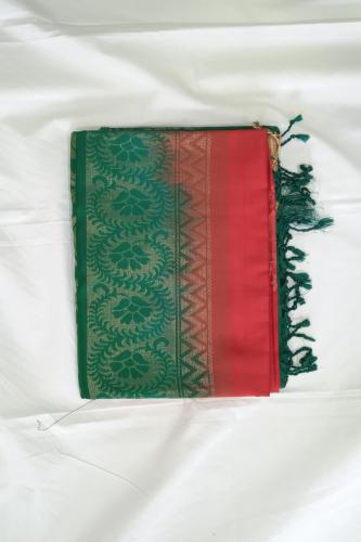 SOFT SILK SAREE WITH BLOUSE