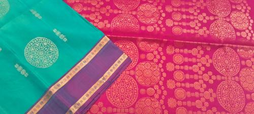 SOFT SILK SAREE WITH BLOUSE