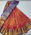 ARNI SILK HALF FINE ZARI SAREE WITH BLOUSE