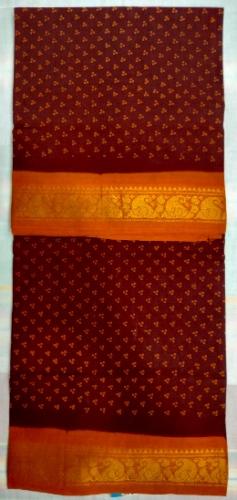 MADURAI SUNGUDI COTTON SAREES 550 MTS