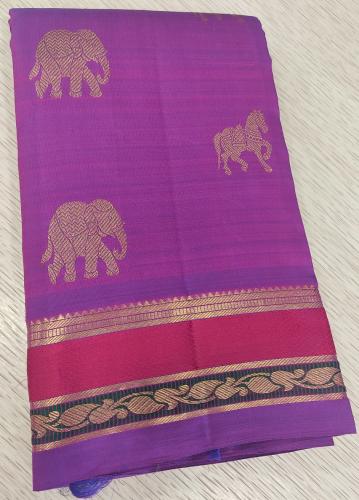 SAREES KPM SILK WITH BLOUSE