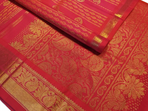 SAREES KPM SILK WITH BLOUSE