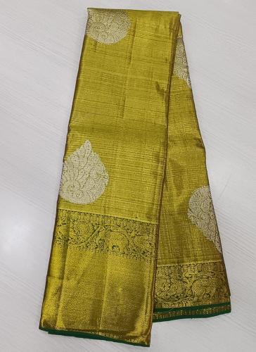 ARNI SILK HALF FINE ZARI SAREE WITH BLOUSE