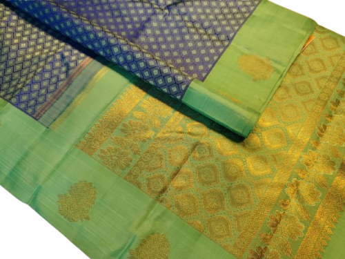 SAREES KPM SILK WITH BLOUSE