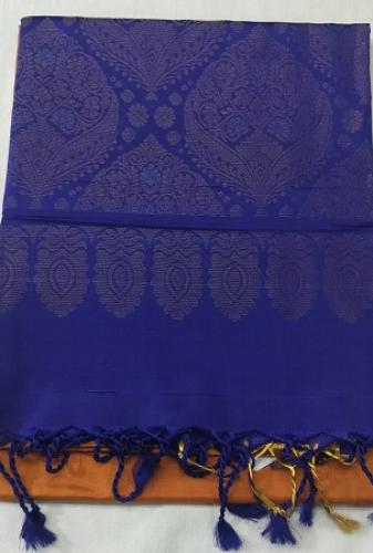 SOFT SILK SAREE WITH BLOUSE