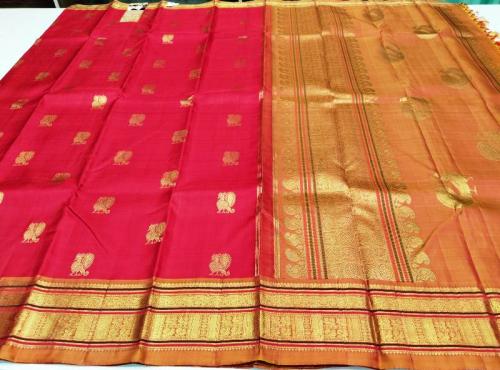 SAREES KPM SILK WITH BLOUSE