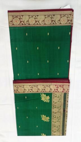 PMK BUMBERG COT SAREES WITH BLOUSE
